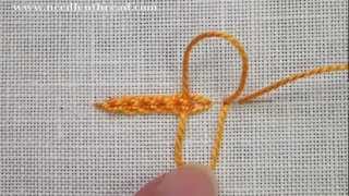 Hungarian Braided Chain Stitch [upl. by Sefton]