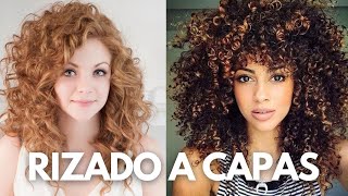 50 IDEAS DE CORTE DE PELO RIZADO A CAPAS  Las últimas tendencias en peinados rizados [upl. by Liuka]