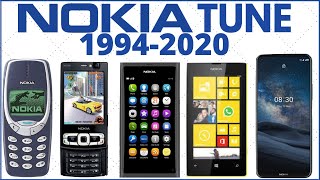 Nokia Tune Evolution  19942020 [upl. by Wyn]