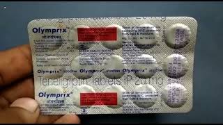 Olymprix Tablet  Teneligliptin Tablets Ip 20mg  Olymprix Tablet Uses Side effects benefits dosage [upl. by Natsirk420]