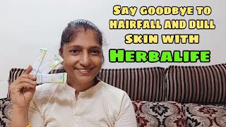 Say goodbye to Hairfall and Dull Skin with Herbalife Skin Booster [upl. by Imoian842]