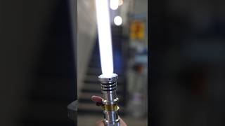 Lightsaber vs Titanium 😱 lightsaber starwars vs engineering shorts [upl. by Rooney]