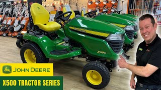 THIS is why the John Deere X590 is top of the range in 2024 Watch this John Deere X500 review [upl. by Cerracchio377]