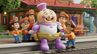 Humpty Dumptys Train Ride Humpty Dumpty ChooChoo Humptys Railway Adventure [upl. by Lionello]