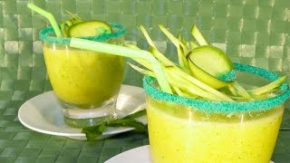 Receta Frappé de mango biche [upl. by Oirasan]