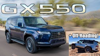 Review 2024 Lexus GX 550  NextGeneration Icon [upl. by Hallsy]