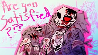 Are you satisfied Horror sans animation [upl. by Gershom67]