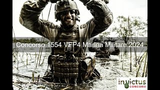 Concorso 1554 VFP4 Marina Militare 2024 [upl. by Anirec758]