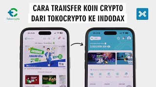 Cara Transfer Koin Crypto Dari Tokocrypto Ke Indodax [upl. by Aihtibat106]