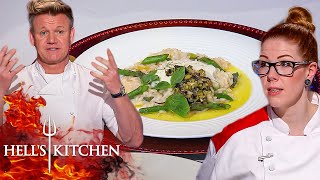 Gordon Delighted By Gizzys Vegetarian Risotto  Hells Kitchen [upl. by Jariv]