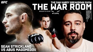 Sean Strickland vs Abus Magomedov  Dan Hardy Breakdown The War Room Ep 270 [upl. by Neelyt]