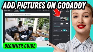 How to add pictures on godaddy website builder Quick amp Easy [upl. by Aney]