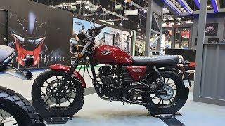 Hanway Raw250 Cafe Racer  Walkaround at Motor Expo 2019 Thailand [upl. by Lorelei737]