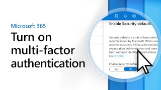 Turn on multifactor authentication [upl. by Nimzaj979]