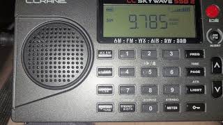 C Crane Skywave SSB2 Shortwave 072124 CNR 8 in Korean from Beijing China [upl. by Portuna]