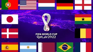 Conheça as 32 seleções classificadas para a Copa do Mundo 2022 [upl. by Wanfried]