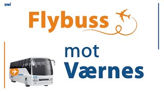 Flybusstrasé mot Værnes [upl. by Pas]