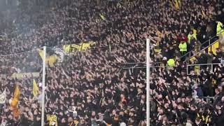 Alemannia Aachen Support 🖤💛 alemanniaaachen shorts fußball fans ultra tivoli stadion [upl. by Alad413]