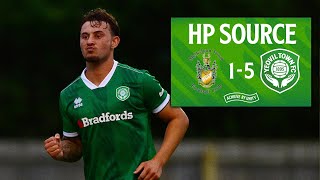 HP Source  Melksham Town 15 Yeovil Town [upl. by Auqinimod]