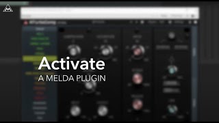 MeldaProduction Plugins Activation [upl. by Riegel1]