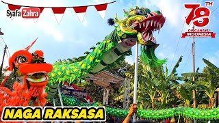 Atraksi Naga Raksasa Barongsai Naga Liong Dance [upl. by Immat1]