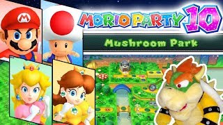 TODOS EN 4  MARIO PARTY 10 MUSHROOM PARK Con Ukato Felichan y compañía [upl. by Ardnasil]