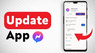 How To Update Messenger  Full Guide [upl. by Anoif]