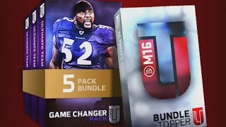 Madden 16 Ultimate Team  Game Changer Bundle Fire [upl. by Enale]