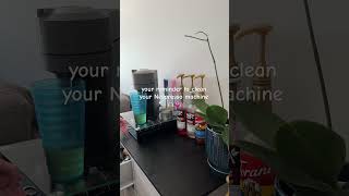 nespresso machine cleaning reminder [upl. by Lrat]