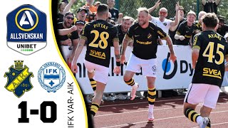 Höjdpunkter IFK Värnamo  AIK 01 Allsvenskan [upl. by Rabush157]