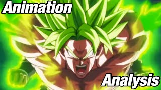 BEST ANIMATIONS OF THE YEAR LR FULL POWER BROLY SA ANIMATION ANALYSIS  Dragon Ball Z Dokkan Battle [upl. by Hyacinthie]