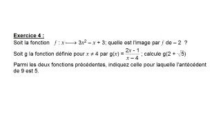 généralités sur les fonctions 4 2nde [upl. by Orlosky]