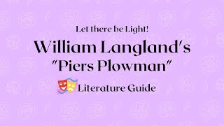 Piers Plowman by William Langland William Langlands Piers Plowman [upl. by Llehsyar]