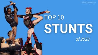 Top 10 Best Stunts of 2023  Voted by the Public D2 Summit Teams [upl. by Odraleba]