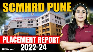 SCMHRD Pune Placement Report 202224💰💸 MBA Placement in 2024  Top BSchools Placements amp Packages [upl. by Naaitsirhc]