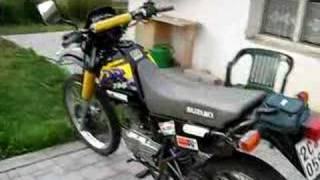 Suzuki DR 125 with Akrapovic soundD [upl. by Onej]