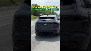 2017 Jaguar FPace 30L Supercharged V6 w DYNOMAX BULLETS [upl. by Nelon]