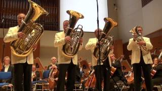 Melton Tuba Quartett  Wilhelm TellOuvertüre von Rossini [upl. by Waldner346]