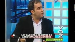 Voz Ciudadana  Ley que crea Registro de Arrendatarios Morosos [upl. by Otreblasiul922]