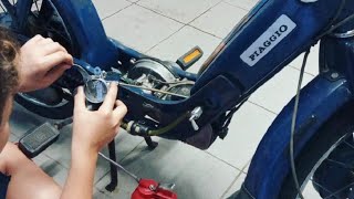 Piaggio ciao faccio un mix di 2 carburatori 1212 [upl. by Bernarr]