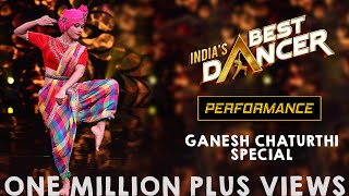 Indias Best Dancer  Swetha Warrier amp Bhawna Khanduja  Ganesh Chaturthi Dance  Street O Classical [upl. by Rudolfo]