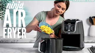 Ninja Air Fryer Unboxing and Demo  Ninja Air Fryer AF100UK [upl. by Jarrid]