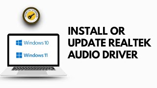 Download amp Install Realtek HD Audio Driver Windows 1110 2024 [upl. by Ylatfen]