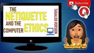 Lesson 8 Netiquette amp Computer Ethics [upl. by Yrohcaz]