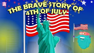 History of American Independence Day  The 4th of July  America vs British Empire  Dr Binocs Show [upl. by Candis653]