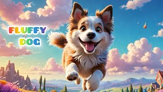 Dog Song The Fluffy Dog Song  Fun amp Catchy Tune for Kids  Cute dogs funny videos dogssongs [upl. by Acysej]