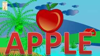 Learn kids A for apple B for ball C for Cap [upl. by Pugh647]