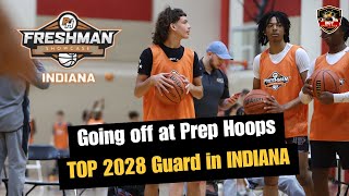 Quintyn Voltz goes off at the Prep Hoops Freshman Showcase [upl. by Eram]