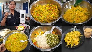 कम time मे cooking के time saving kitchen tips Breakfast amp Dinner Ideas🌼Semiya upma🌼Daliya Khichdi [upl. by Dwain420]