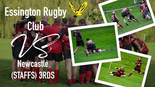 Essington RUFC 37 vs 15 Newcastle staffs 3s FULL GAME [upl. by Abbot]